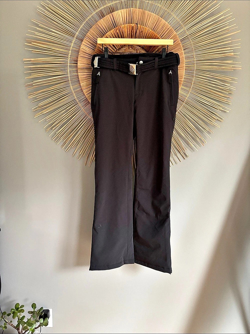Bogner Black Ski Pants US 10 Like New